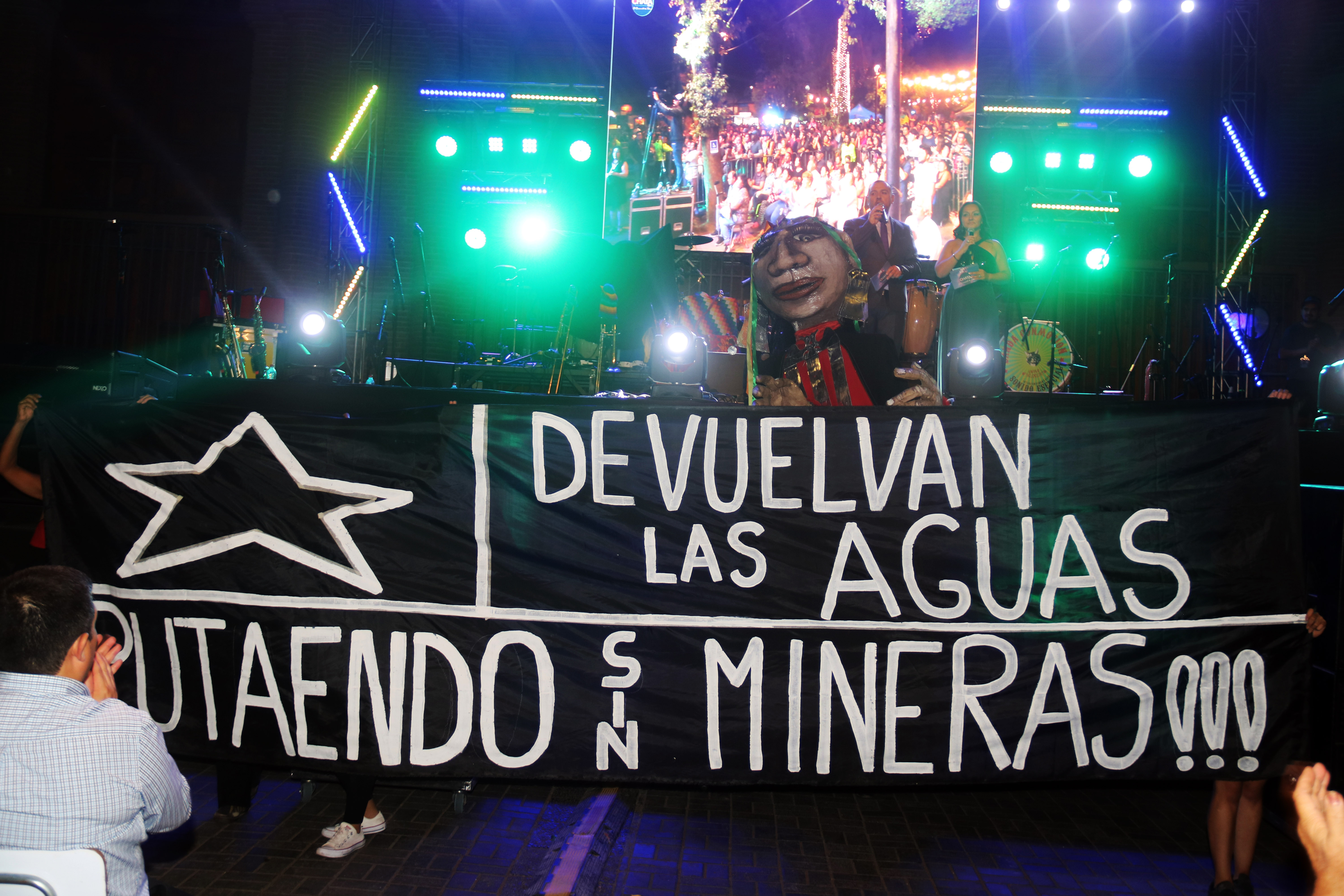 Las demandas sociales de Chile y de Putaendo han llegado hasta el escenario de la Chaya
