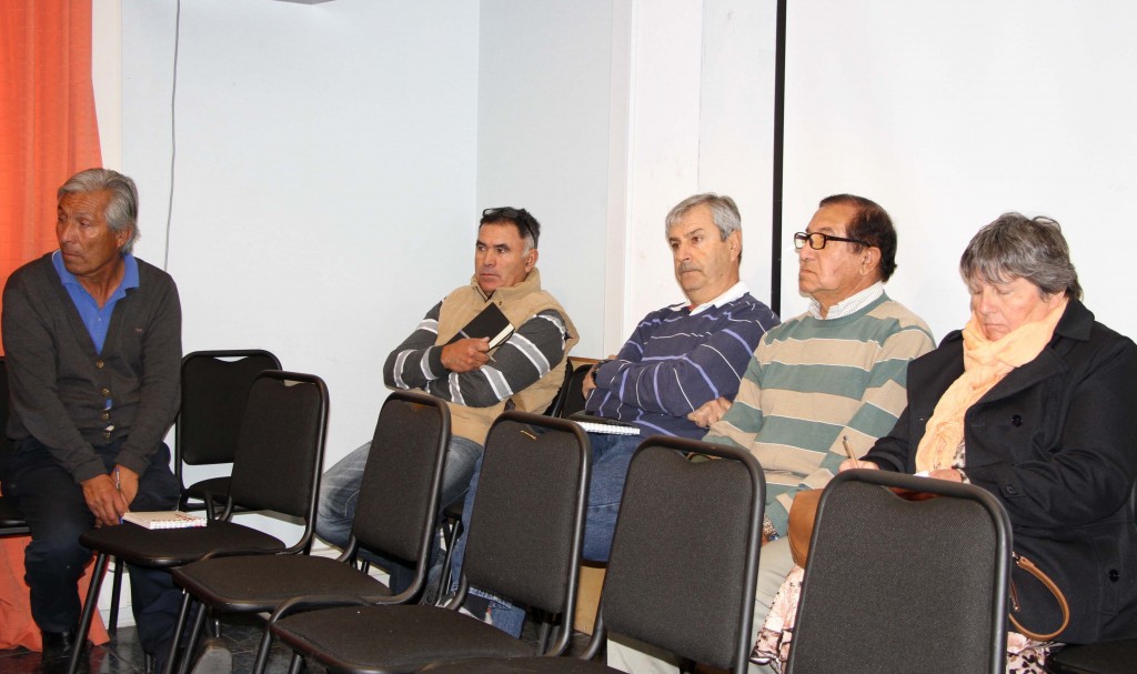 Dirigentes y Cámara de Comercio