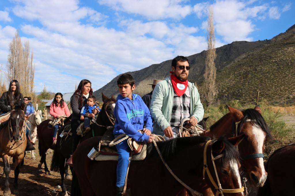 Cabalgata en Familia