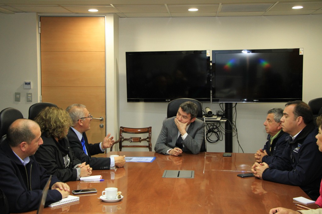 Alcalde y Ministro MedioAmbiente