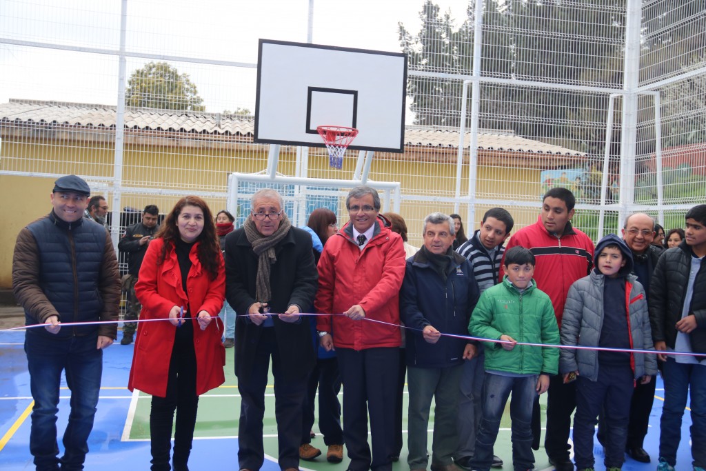 INAUGURACIÓN MULTICANCHA