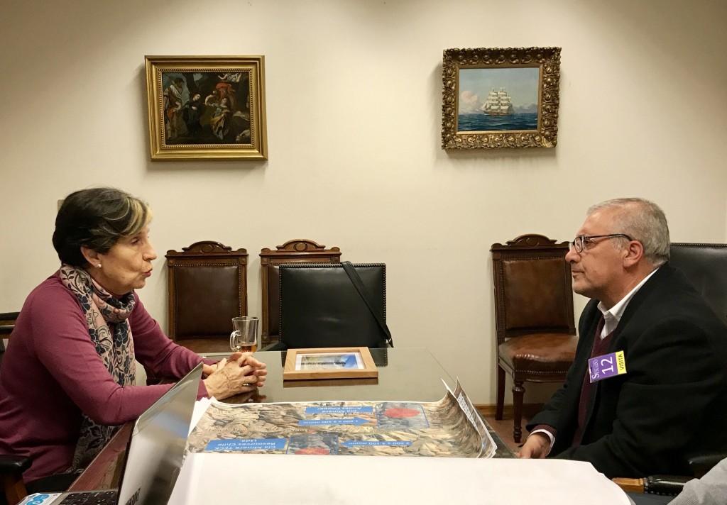 Alcalde Guillermo Reyes y Senadora Allende 2
