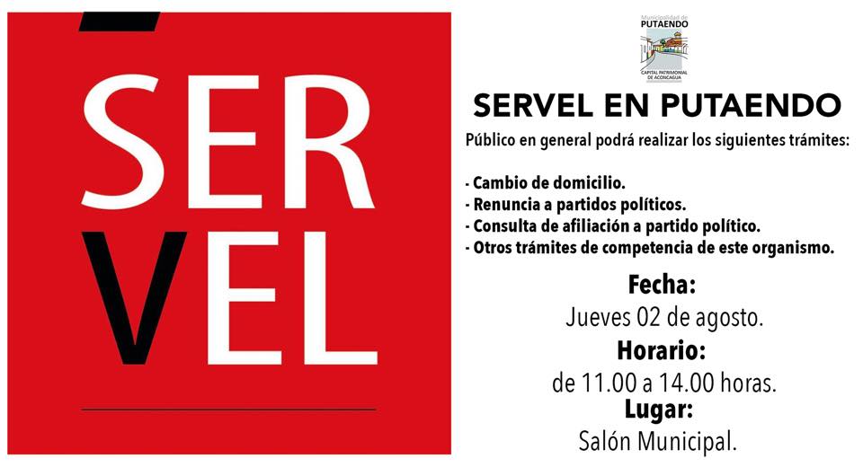 SERVEL EN PUTAENDO
