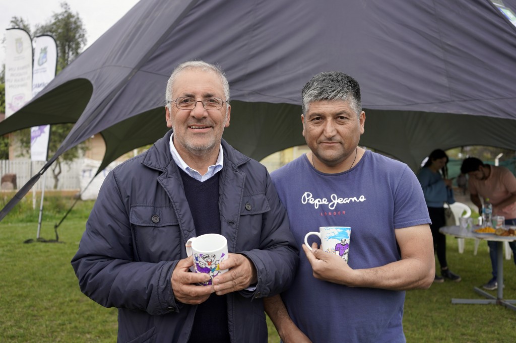 Alcalde y Presidente del Club Olimpico 1