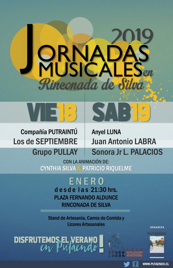 Afiche JORNADAS MUSICALES