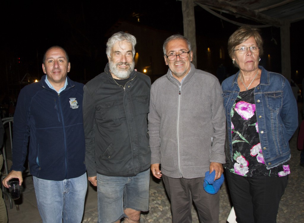 Alcalde de Putaendo, concejales, junto a Francisco Reyes