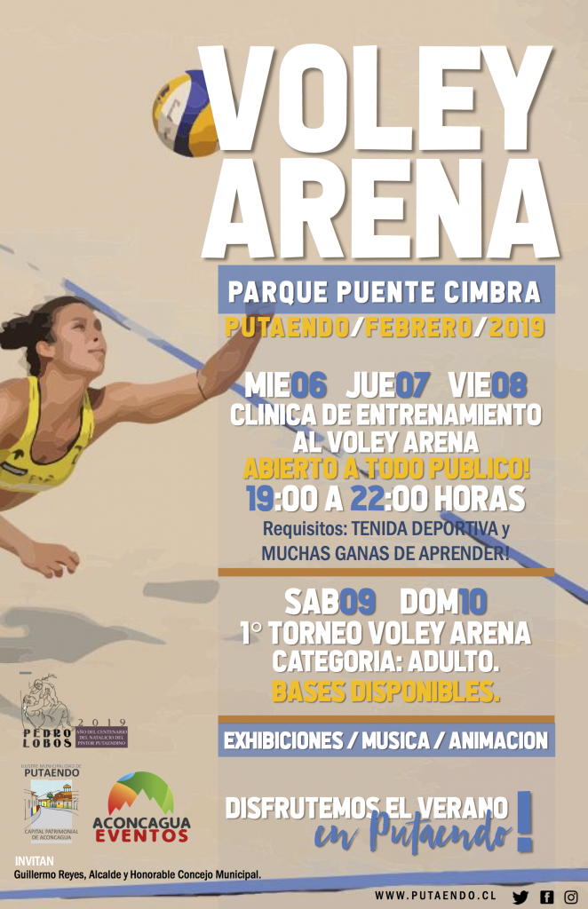 AFICHE VOLEY ARENA Pte Cimbra feb19