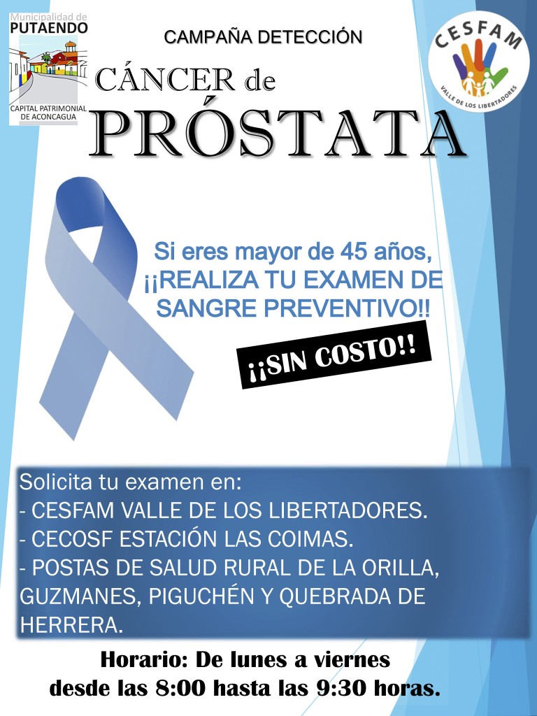 AFICHE CAMPAÑA PRÓSTATA 2