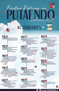 AFICHE ACTIVIDADES FIESTAS PATRIAS 2019