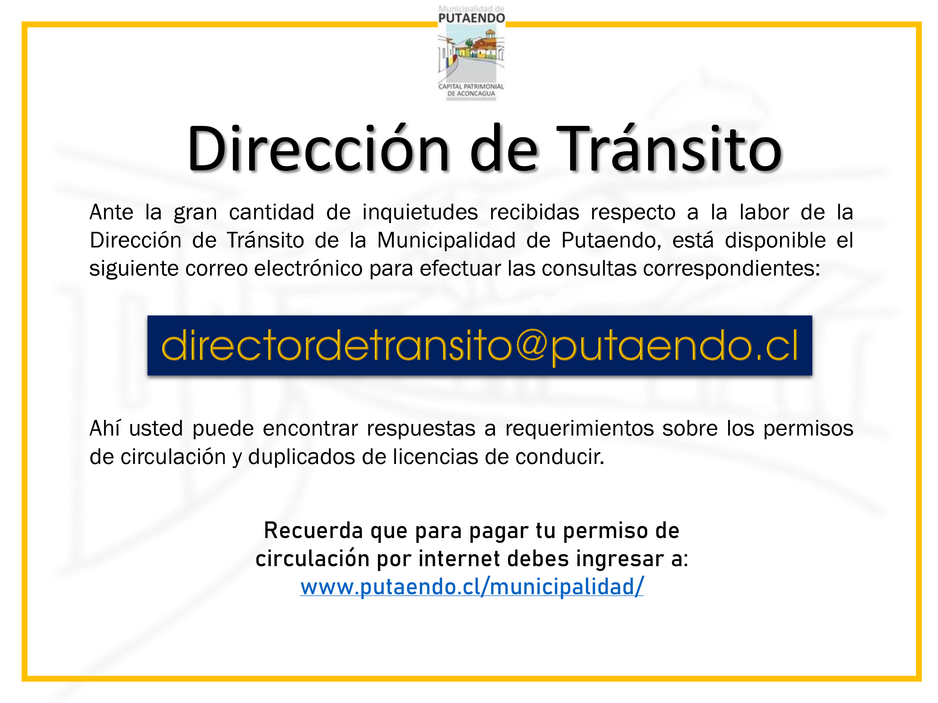 Direccion de transito 23 de marzo-2