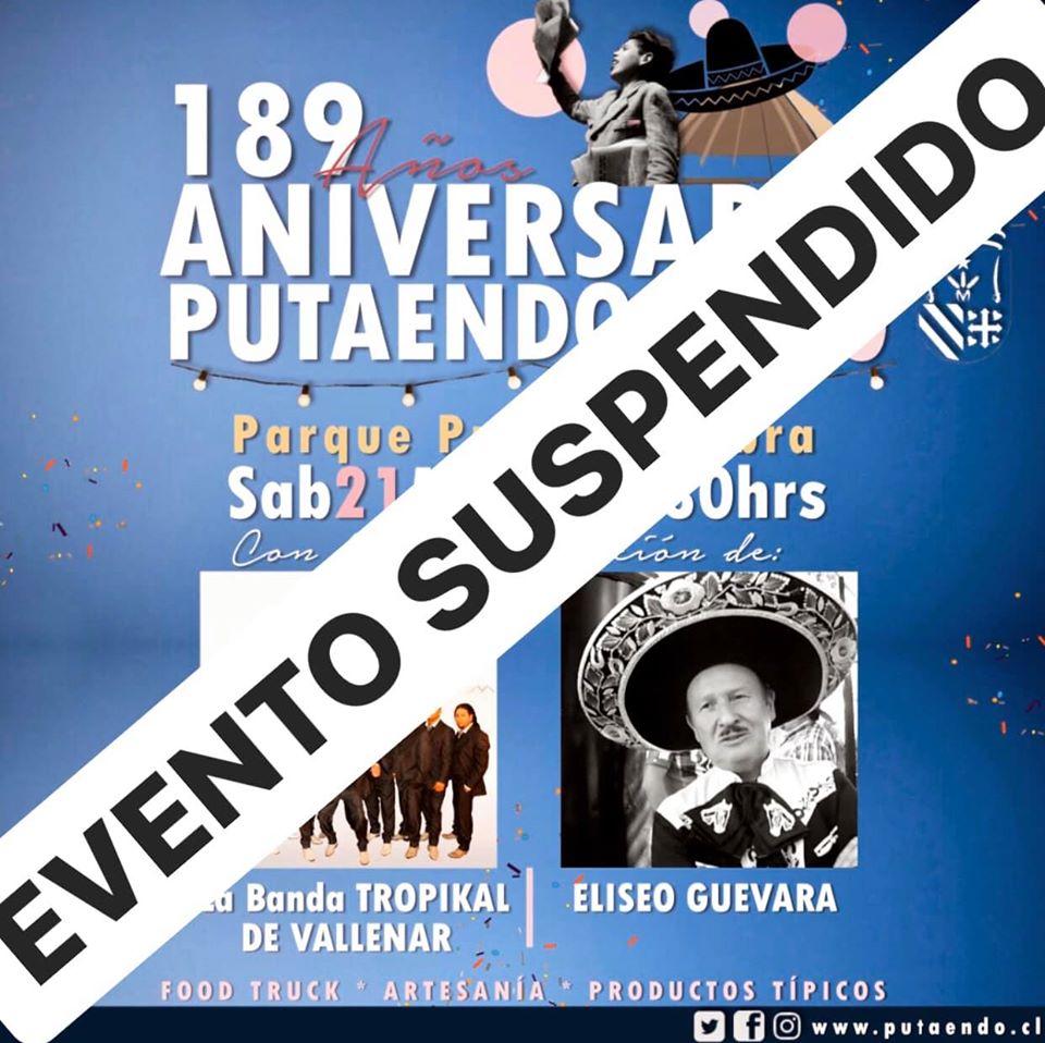 EVENTO DE ANIVERSARIO SUSPENDIDO