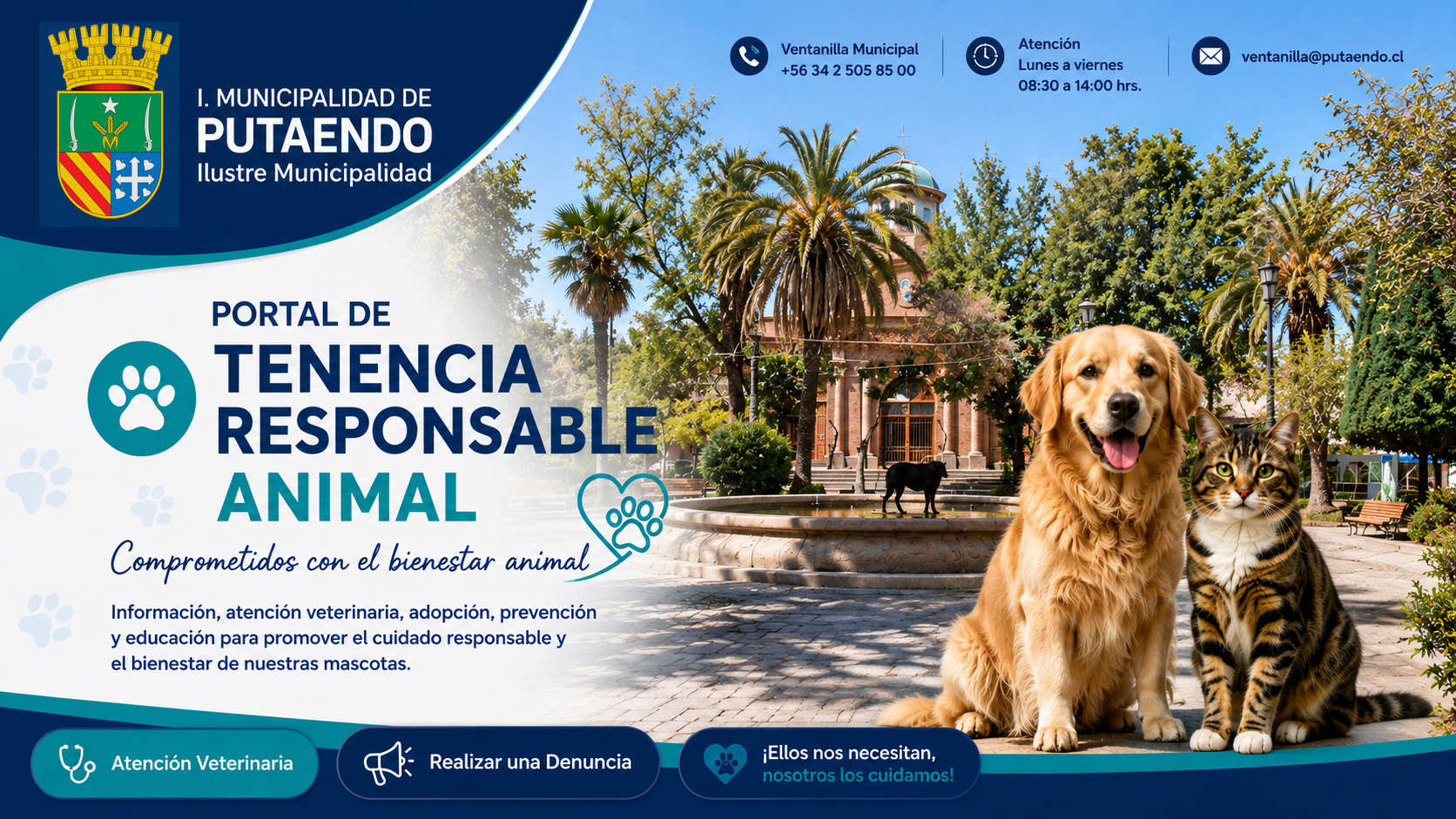 Portal de Tenencia Responsable Animal de la Municipalidad de Putaendo